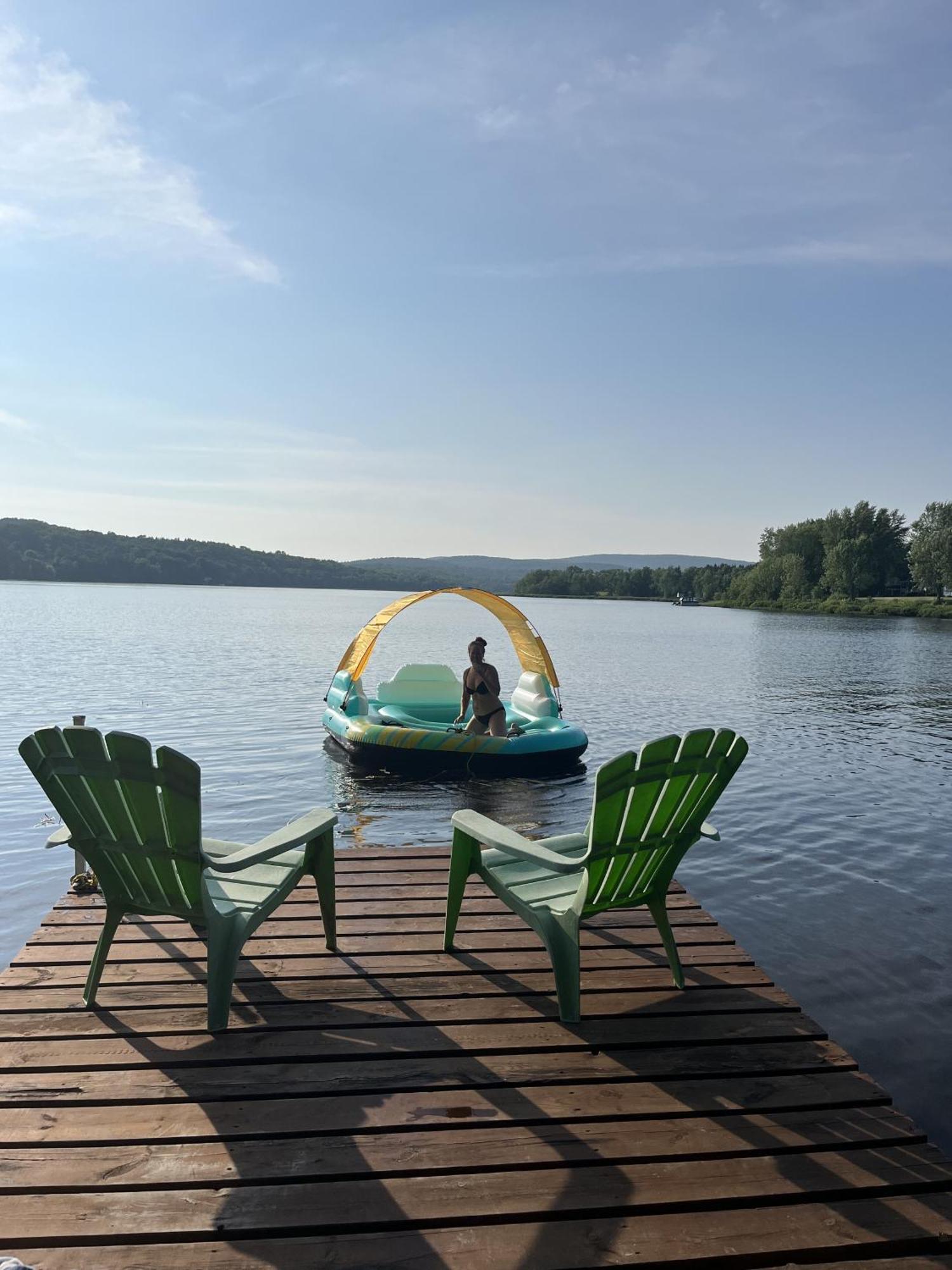 Auberge De Ferme-Neuve Lac-Saint-Paul Exteriör bild